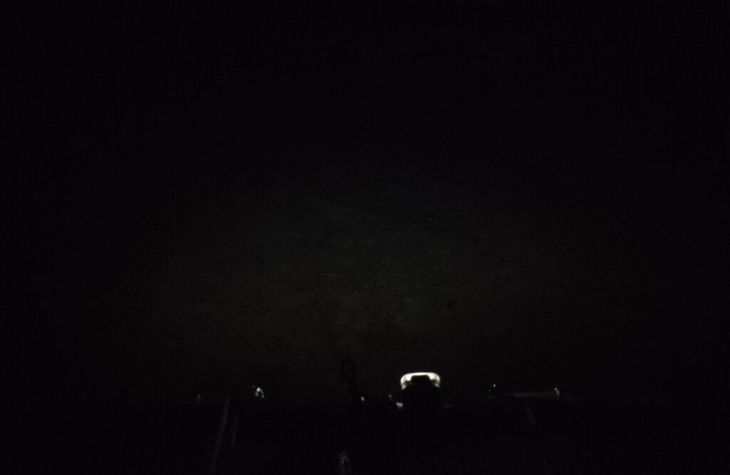 夜道を照らすジェントスのXB-M01R(20ルーメン)